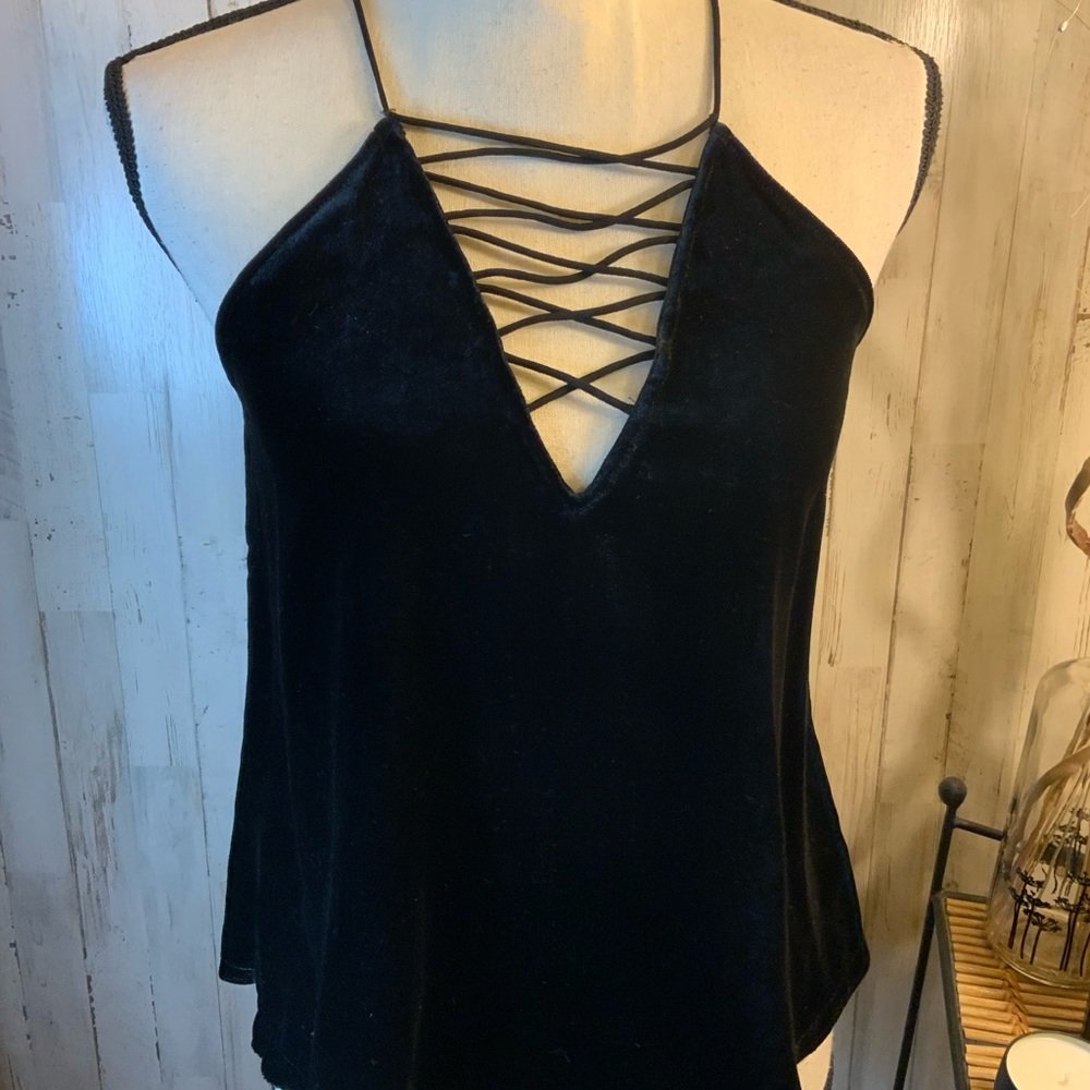 Johnny Was Love velvet cami. Size XS.